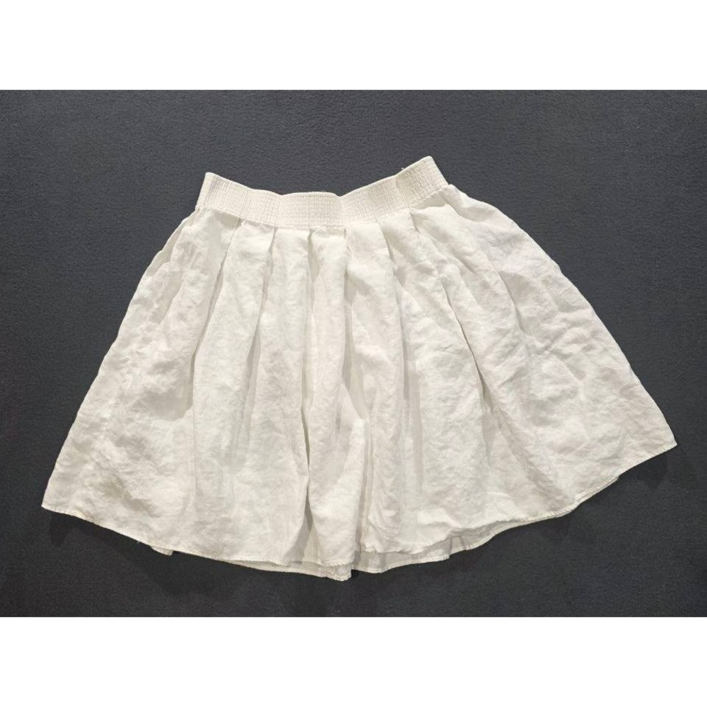 DB LIFE white miniskirt or skirt shorts Y2K babydoll Size Medium A009369